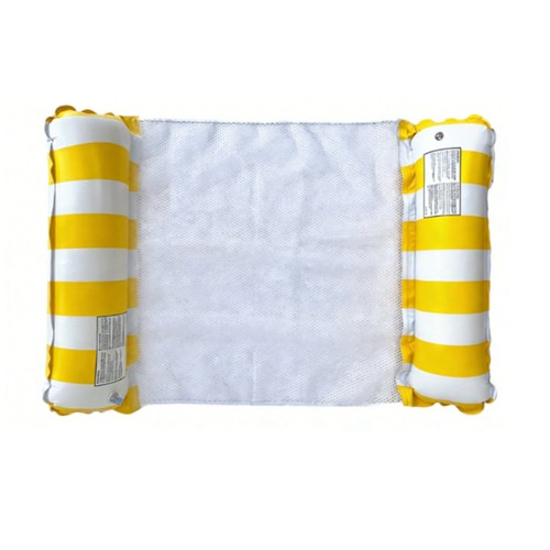 Matelas flottant rayé
