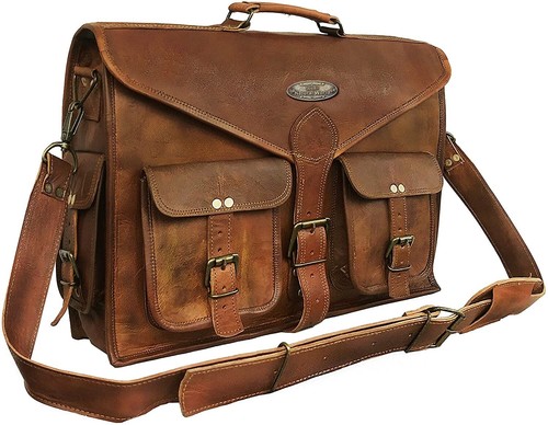 Sac besace cuir - besace, vintage