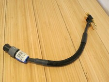 1ft Dual Male Banana Plug to Neutrik Speakon NL2FC Dual Pole Patch Jumper Cable