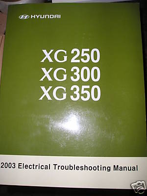 Hyundai xg250 xg300 xg350 - xg350,