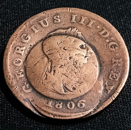 Penny georges iii - georges, 1806
