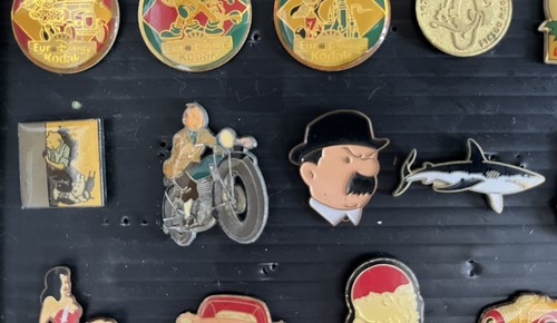 Collection pin tintin et - pin's,