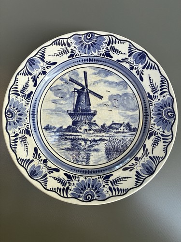 Assiette décorative delft - assiette,