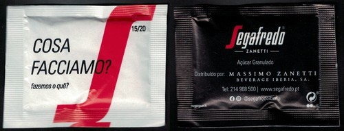 Portugal sachet sucre - sachet, sugar