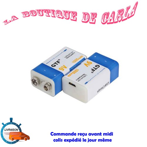 Pile rechargeable micro - pile, 9v