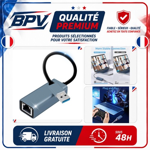 Adaptateur usb ethernet - usb,