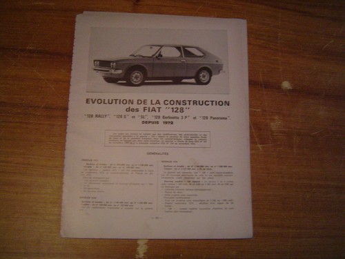 Revue technique évolution - technique,
