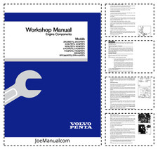 Volvo Penta 3.0GS 4.3GL GS Gi 5.0GL Gi 5.7GS GSi 7.4Gi GSi 8.2GSi Marine Petr...