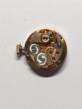 Mouvement de montre Pontiac 2442 fonctionnel avec cadran et aiguilles. 