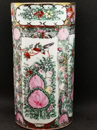 Vase rouleau ancien porcelaine - vase,