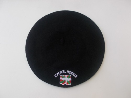 Béret basque noir - ,