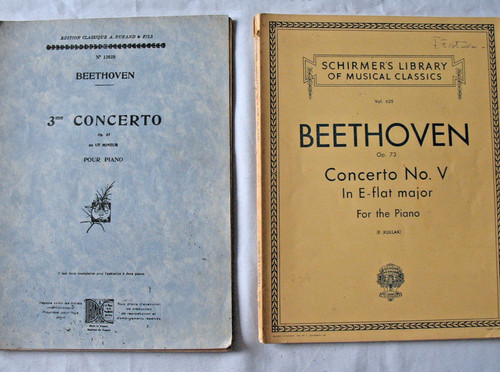 Beethoven concerto pour - pour, piano