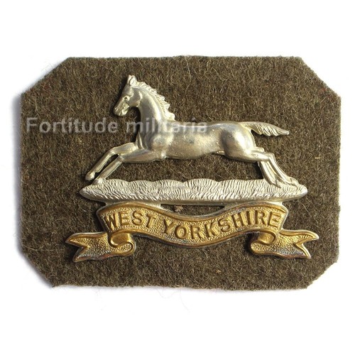 Cap badge west yorkshire - badge,
