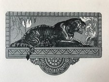 MAURICE DE BECQUE Gravure Eau