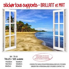 STICKER TROMPE L'OEIL FENETRE