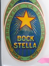 ETIQUETTE  BIERE     BRASSERIE