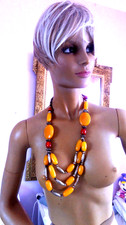 ANCIEN COLLIER BERBERE 3 RANGS