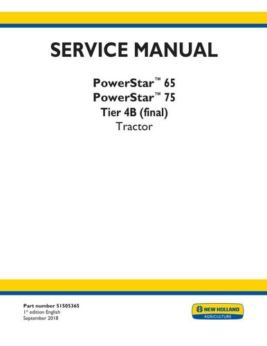 New holland powerstar 75 - powerstar, 65,