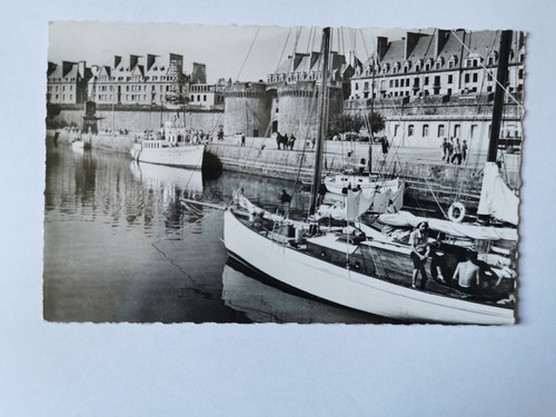 Cpa saint malo le bassin - saint-malo,