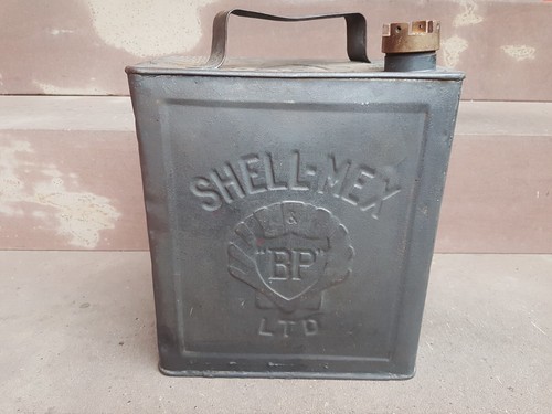 Ancien bidon shell - ancien, mex