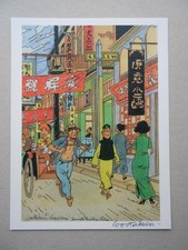 Ex-libris WASTERLAIN Hommage à TINTIN ( Jeannette POINTU )( Dr Poche ) 19x25 cm