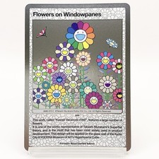 Carte Fleurs sur vitres