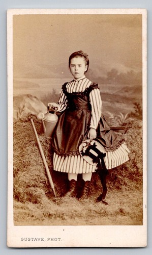Cdv 1870 petite - petite, fille