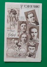 CYCLING cycling card BELGIUM TEAM TOUR DE FRANCE 1950