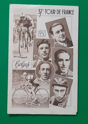 Cyclisme carte cycliste - carte,