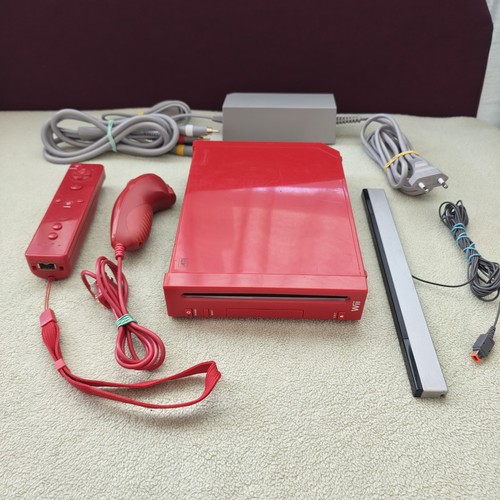 Console nintendo wii - console, rouge