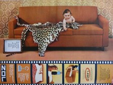 1967 ZOL PRESS ADVERTISEMENT SOFA BED AT HOME ARTS SHOW - BABY