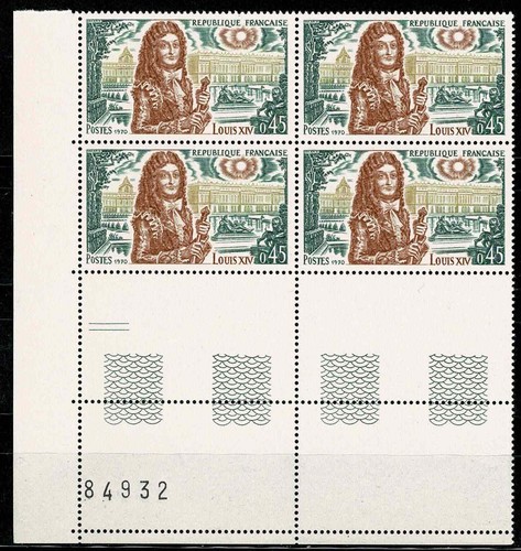 France 1970 louis xiv bloc - france,