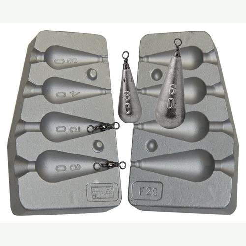 Moule plombs poire - plombs,