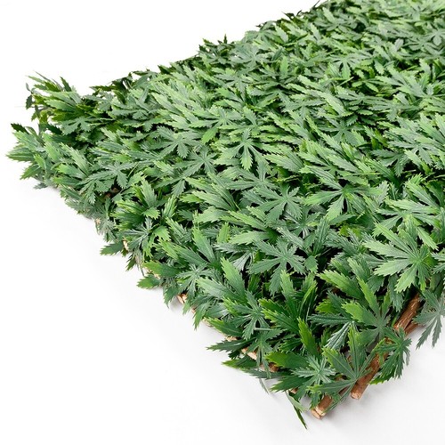 Haie artificielle feuilles - haie,