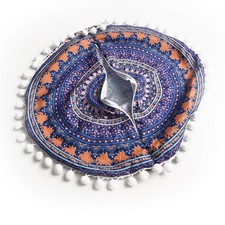 43CM Rond Motif Housse