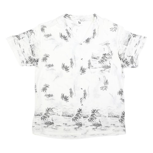 Chemise homme blanc noir - chemise,