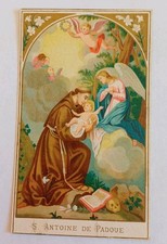 Ancienne image pieuse Saint