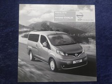 Nissan Evalia price list 4.2011