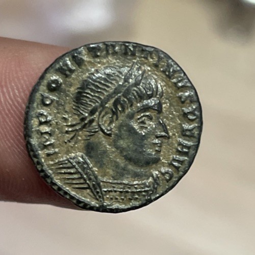 Monnaie romaine constantin - monnaie,