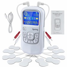 Electric Stimulation Pulse Muscle Massager Tens Unit Machine Therapy Pain Relief