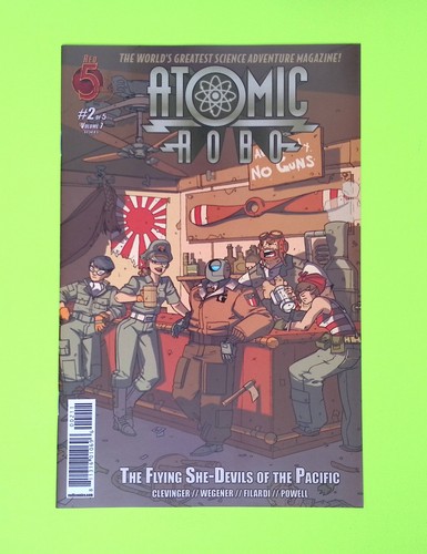 Atomic robo the flying - atomic,