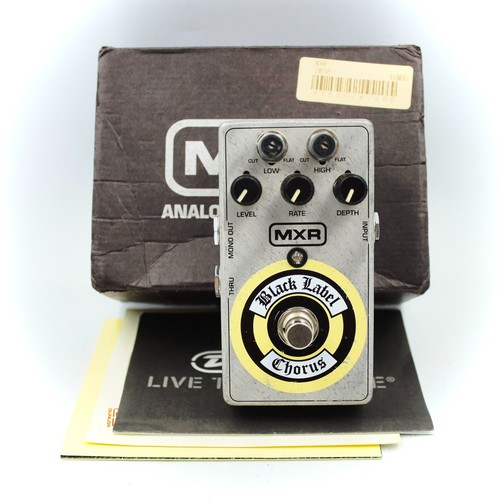 Mxr zw38 black label chorus - zw38,