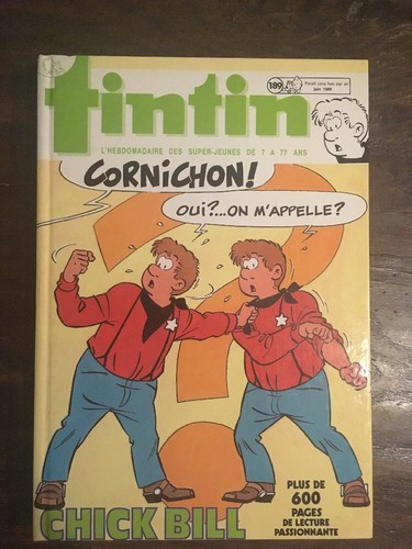 Recueil tintin 189 - recueil,