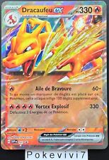 Pokemon Card DRACAUFEU 161 PROMO EX Scarlet and Purple PLEASE FR NEW