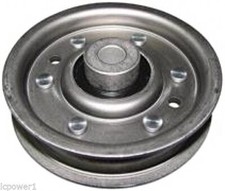 Poulie de ralenti plate