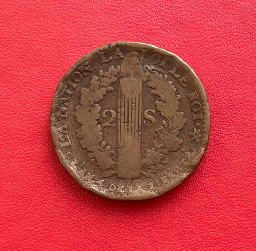 Monnaie sols françois - de, 2