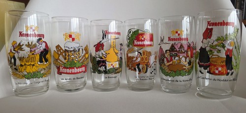 Kronenbourg lot verres - kronenbourg, 6