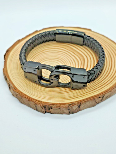 Bracelet cuir véritable - bracelet,