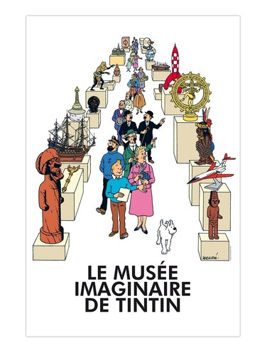 Poster affiche moulinsart - affiche, le