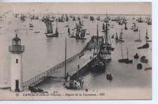 CPA  - CANCALE - Départ de la